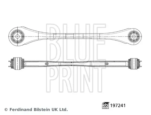 Сайлентблок заднего продольного рычага blue print ADBP860252