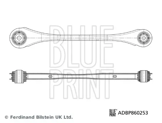 Сайлентблок заднього поздовжнього важеля Blue Print ADBP860253 (фото 1)