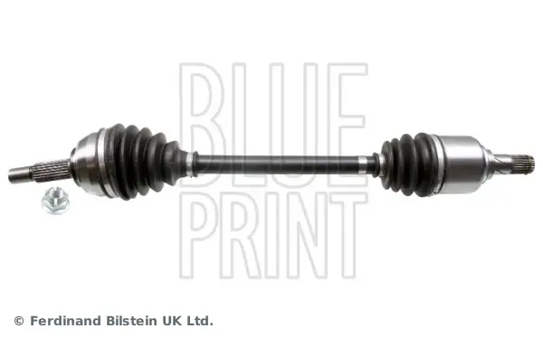 BLUE PRINT NISSAN піввісь лів. L=650mm 23/25 зуб. NOTE (E11, NE11) 1.6 06-12 blue print ADBP890015