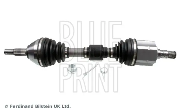 BLUE PRINT NISSAN піввісь лів. L=650mm 29/29 зуб. QASHQAI / QASHQAI +2 I (J10, NJ10, JJ10E) 1.6 dCi 11-13, X-TRAIL (T31) 2.0 dCi 4x4 07-13, RENAULT KOLEOS I (HY_) 2.0 dCi 08- blue print ADBP890022