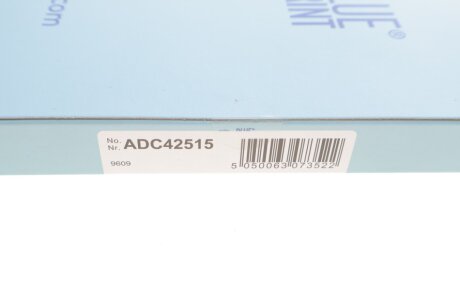 Змінний фільтруючий елемент повітряного фільтра салону blue Print ADC42515
