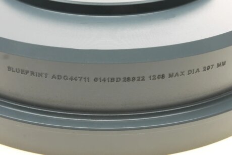 Барабан гальмівний blue Print ADC44711