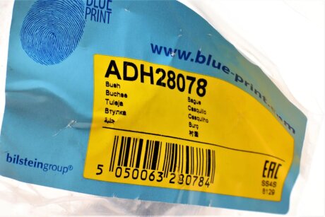Сайлентблок рычага blue Print ADH28078