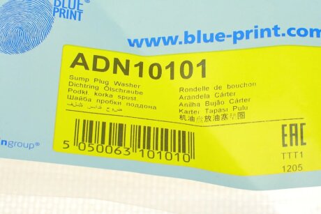 Уплотнительное кольцо blue Print ADN10101