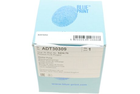 Моторчик (насос) омивача blue Print ADT30309