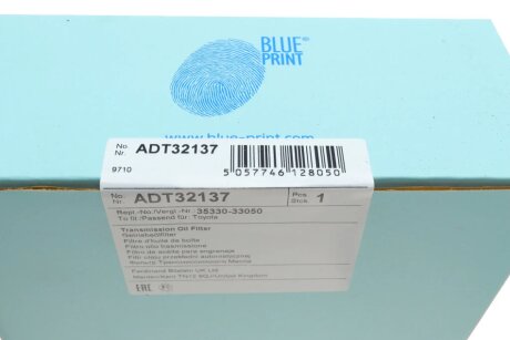 Фільтр АКПП blue Print ADT32137