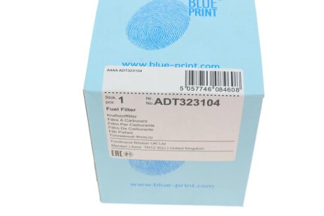 Фильтр топливный blue Print ADT323104
