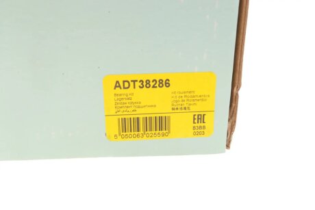 Ступиця перед. Toyota Auris/Corolla 2.0 D4D 06-/Rav III 2.0/2.4/2.2 D4D 05- blue Print ADT38286