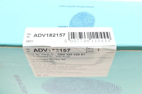 Фильтр АКПП с прокладкой blue Print ADV182157