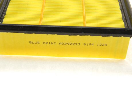 Фільтр повітряний blue Print ADZ92223