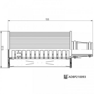 Масляний фільтр blue Print ADBP210093