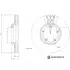 BLUE PRINT FORD Гальмівний диск TOURNEO CUSTOM V362 Автобус (F3) 2.0 EcoBlue 15-, TRANSIT CUSTOM V362 Автобус (F3) 2.0 EcoBlue 15- blue print ADBP430075