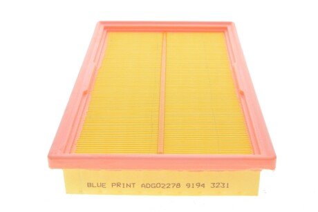HYUNDAI Фильтр воздуха Atos 04- blue Print ADG02278
