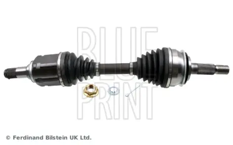 BLUE PRINT TOYOTA Напіввісь передня L=630 mm, зуб. 30/30 HILUX VII 2.5/3.0 D-4D 05-15 blue print ADBP890025