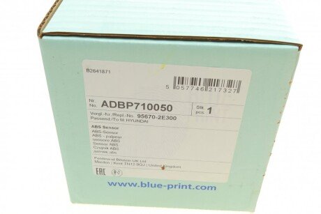 Датчик ABS blue Print ADBP710050