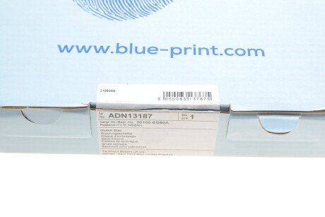 Диск сцепления blue Print ADN13187