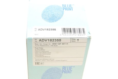 Дизельный топливный фильтр blue Print ADV182355