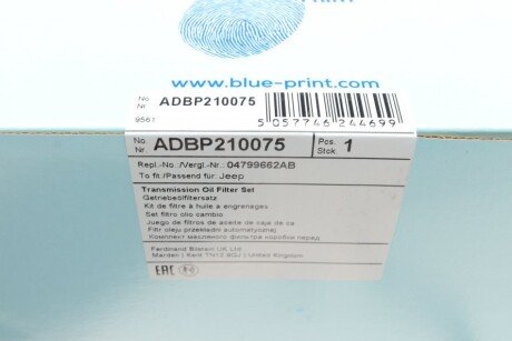 Фильтр АКПП blue Print ADBP210075