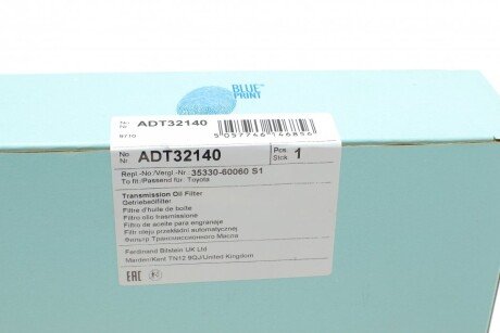 Фільтр АКПП blue Print ADT32140