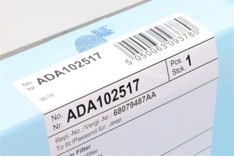 Фільтр салону blue Print ADA102517