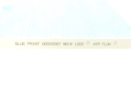 Фильтр салона blue Print ADG02567