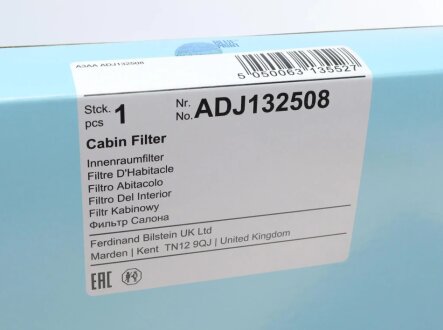 Фільтр салону blue Print ADJ132508