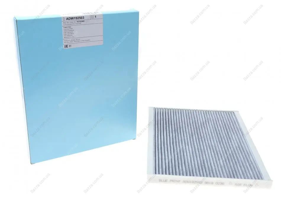 Фильтр салона blue print ADW192503