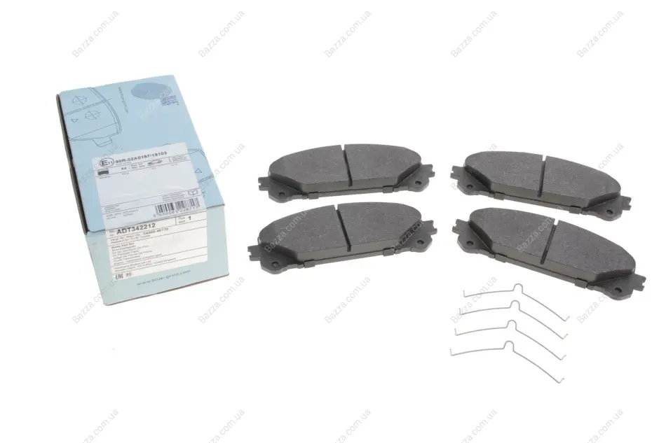 К-т колодок гальмівних Blue Print ADT342212 (фото 1)