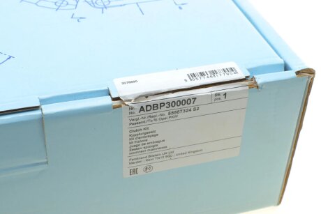 Комплект сцепления в сборе blue Print ADBP300007