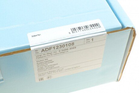 Комплект сцепления в сборе blue Print ADF1230108