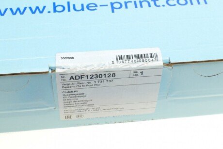 Комплект зчеплення в зборі blue Print ADF1230128