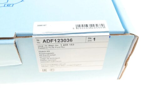 Комплект сцепления в сборе blue Print ADF123036