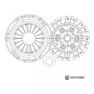 Комплект зчеплення в зборі blue Print ADH23083