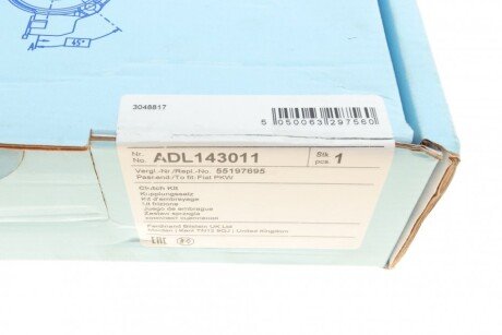 Комплект сцепления в сборе blue Print ADL143011