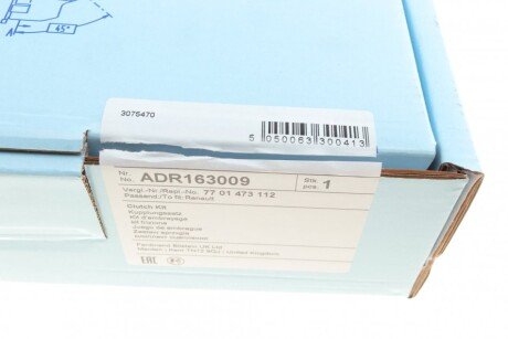 Комплект сцепления в сборе blue Print ADR163009