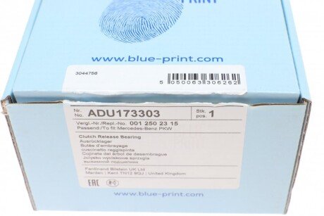 Комплект сцепления в сборе blue Print ADU173303