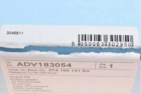 Комплект сцепления в сборе blue Print ADV183054