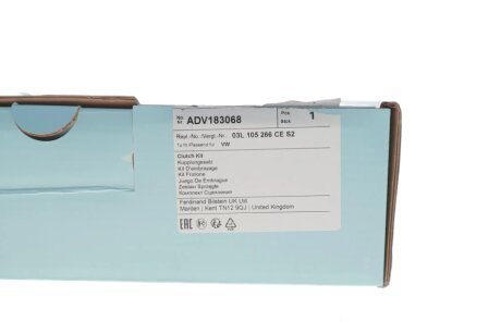 Комплект сцепления в сборе blue Print ADV183068