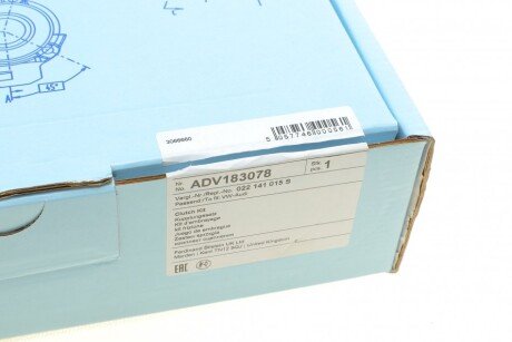 Комплект сцепления в сборе blue Print ADV183078