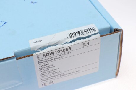 Комплект сцепления в сборе blue Print ADW193055