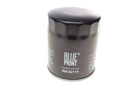 Масляний фільтр blue Print ADC42119
