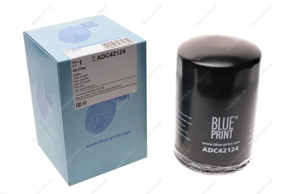 Масляний фільтр Blue Print ADC42124 (фото 1)