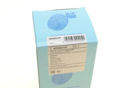 Масляный фильтр blue Print ADG02151