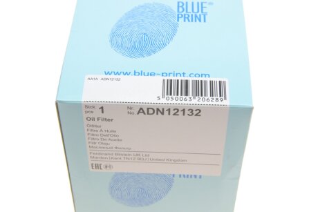 Масляный фильтр blue Print ADN12132