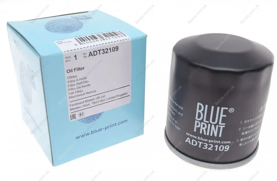 Масляный фильтр blue print ADT32109