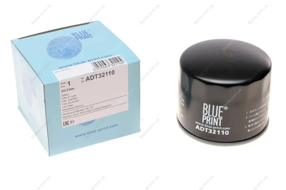 Масляный фильтр blue print ADT32110