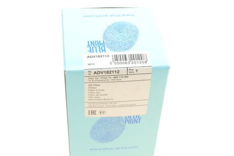 Масляный фильтр blue Print ADV182112