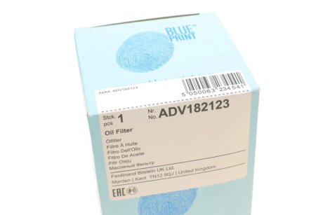 Масляний фільтр blue Print ADV182123