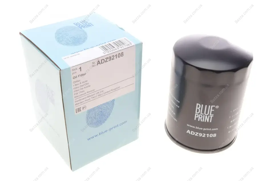 Масляный фильтр blue print ADZ92108