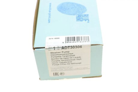 Моторчик (насос) омивача blue Print ADT30306
